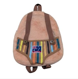 Australia Souvenir Backpack Plushie Stuffed Animal Or Doll Carrier Kids size